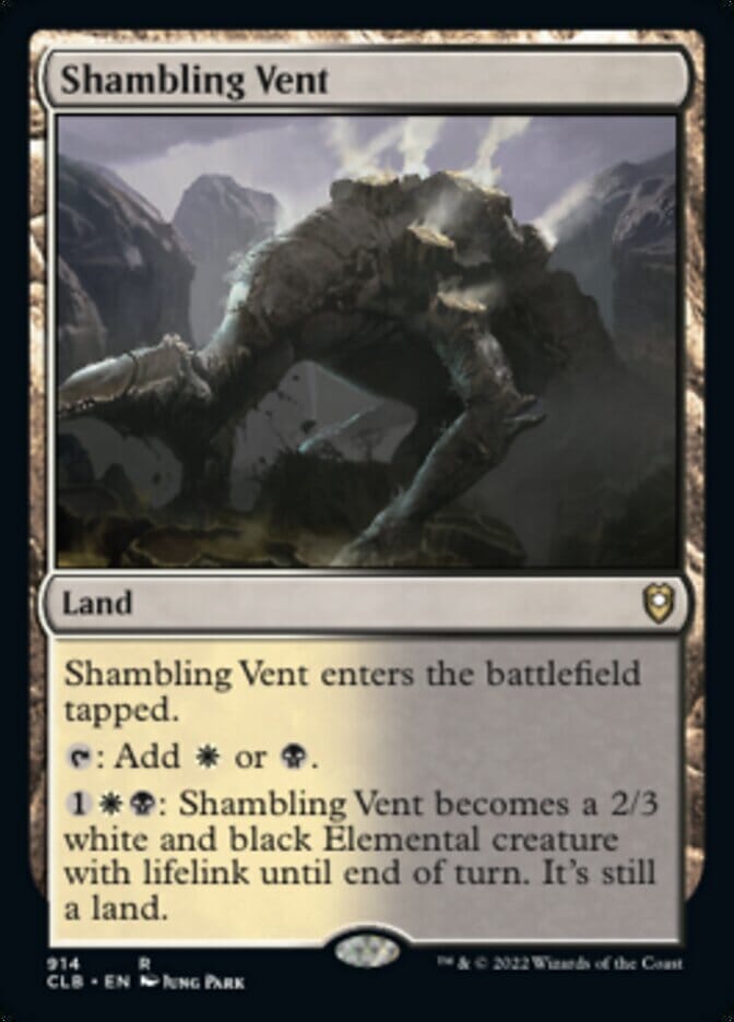 Shambling Vent [Commander Legends: Battle for Baldur's Gate] MTG Single Magic: The Gathering  | Multizone: Comics And Games