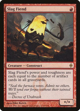 Slag Fiend [New Phyrexia] MTG Single Magic: The Gathering  | Multizone: Comics And Games