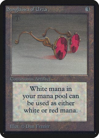 Sunglasses of Urza [Limited Edition Alpha] MTG Single Magic: The Gathering  | Multizone: Comics And Games