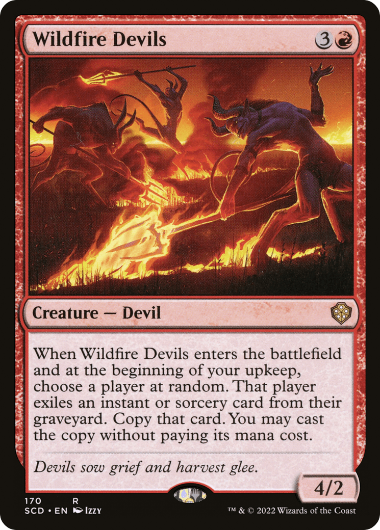 Wildfire Devils [Starter Commander Decks] MTG Single Magic: The Gathering  | Multizone: Comics And Games