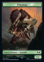 Tyranid (017) // Tyranid (018) Double-sided Token (Surge Foil) [Universes Beyond: Warhammer 40,000 Tokens] MTG Single Magic: The Gathering  | Multizone: Comics And Games