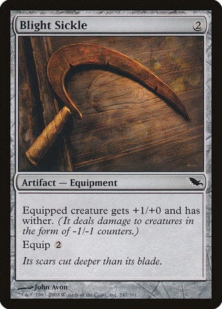Blight Sickle [Shadowmoor] MTG Single Magic: The Gathering  | Multizone: Comics And Games
