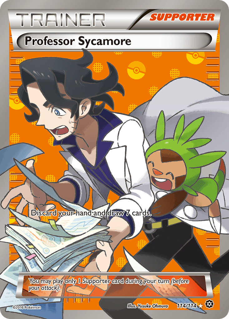 Professor Sycamore (114/114) [XY: Steam Siege] Pokemon Single Pokémon  | Multizone: Comics And Games