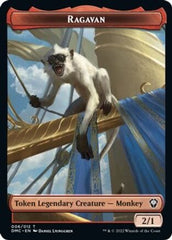 Ragavan // Treasure Double-sided Token [Dominaria United Commander Tokens] MTG Single Magic: The Gathering  | Multizone: Comics And Games