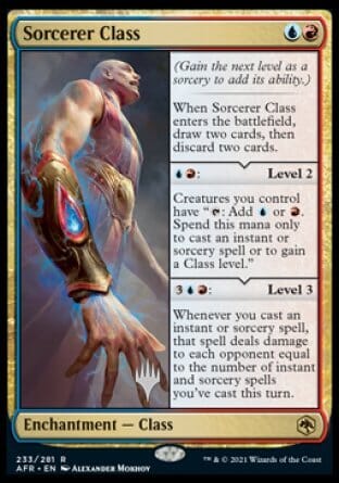 Sorcerer Class (Promo Pack) [Dungeons & Dragons: Adventures in the Forgotten Realms Promos] MTG Single Magic: The Gathering  | Multizone: Comics And Games