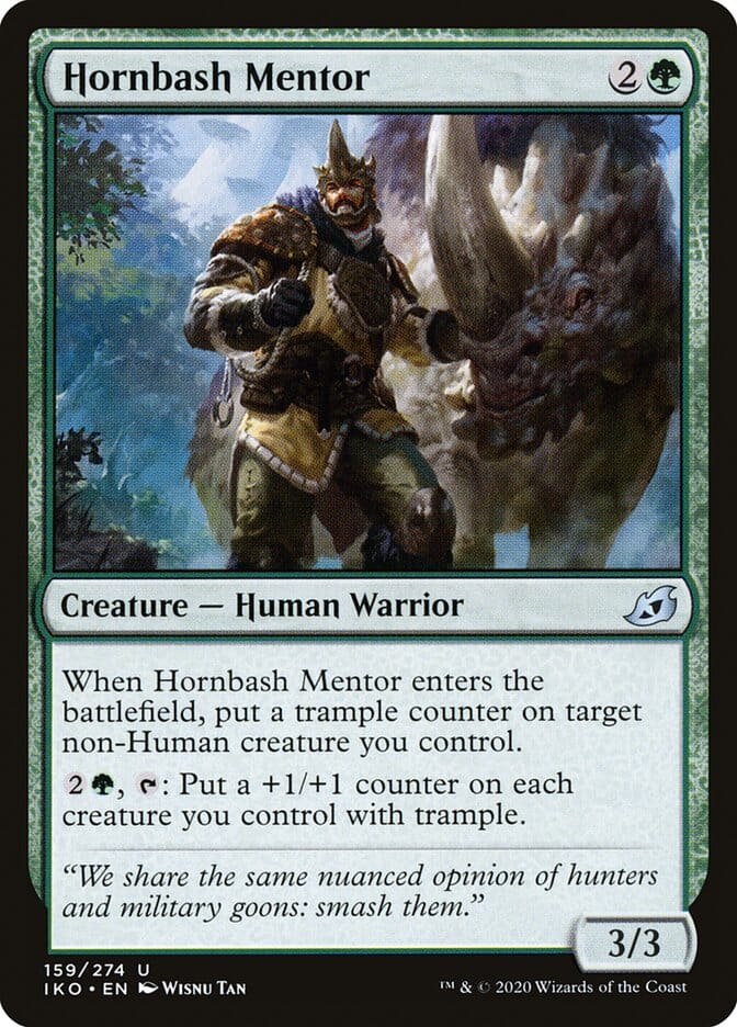 Hornbash Mentor [Ikoria: Lair of Behemoths] MTG Single Magic: The Gathering  | Multizone: Comics And Games