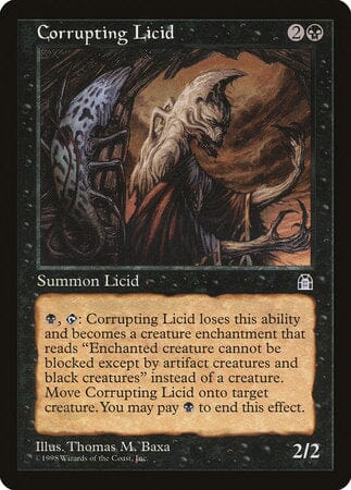 Corrupting Licid [Stronghold] MTG Single Magic: The Gathering  | Multizone: Comics And Games