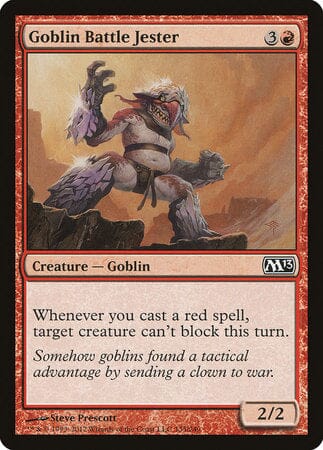 Goblin Battle Jester [Magic 2013] MTG Single Magic: The Gathering  | Multizone: Comics And Games