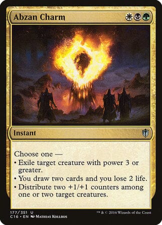 Abzan Charm [Commander 2016] MTG Single Magic: The Gathering  | Multizone: Comics And Games