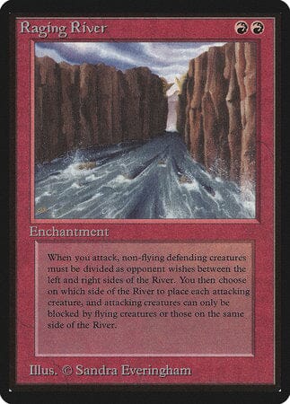 Raging River [Limited Edition Beta] MTG Single Magic: The Gathering  | Multizone: Comics And Games