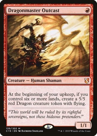 Dragonmaster Outcast [Commander 2019] MTG Single Magic: The Gathering  | Multizone: Comics And Games