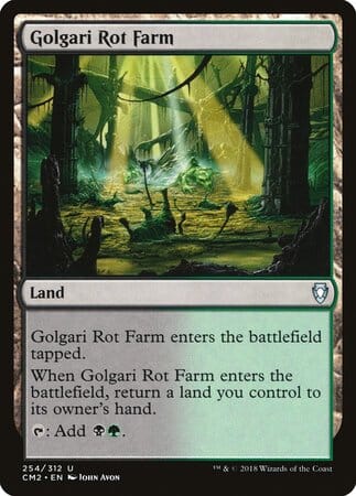 Golgari Rot Farm [Commander Anthology Volume II] MTG Single Magic: The Gathering  | Multizone: Comics And Games