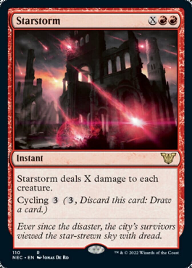 Starstorm [Kamigawa: Neon Dynasty Commander] MTG Single Magic: The Gathering  | Multizone: Comics And Games
