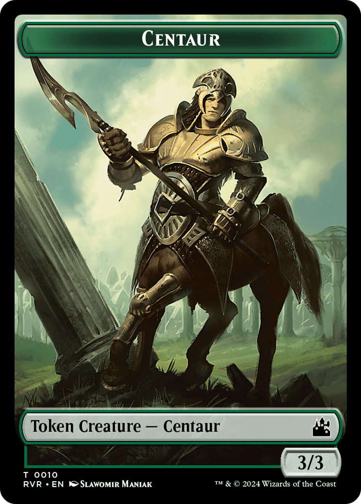 Goblin (0008) // Centaur Double-Sided Token [Ravnica Remastered Tokens] MTG Single Magic: The Gathering  | Multizone: Comics And Games