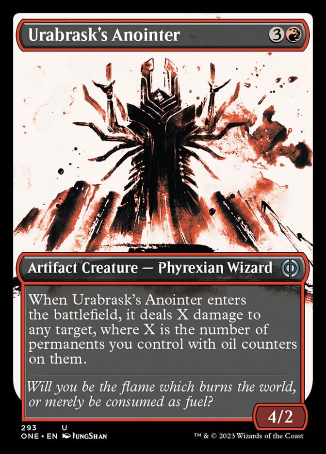 Urabrask's Anointer (Showcase Ichor) [Phyrexia: All Will Be One] MTG Single Magic: The Gathering  | Multizone: Comics And Games