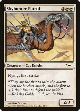 Skyhunter Patrol [Mirrodin] MTG Single Magic: The Gathering  | Multizone: Comics And Games