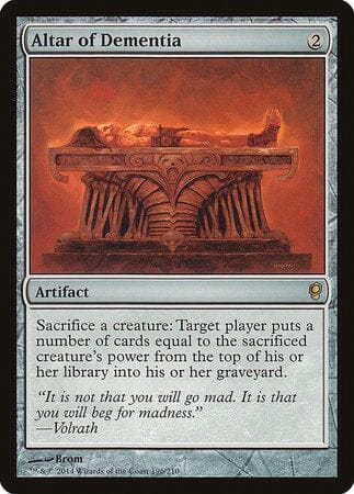 Altar of Dementia [Conspiracy] MTG Single Magic: The Gathering  | Multizone: Comics And Games