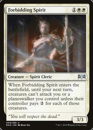 Forbidding Spirit [Ravnica Allegiance] MTG Single Magic: The Gathering  | Multizone: Comics And Games