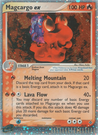 Magcargo ex (95/97) [EX: Dragon] Pokemon Single Pokémon  | Multizone: Comics And Games