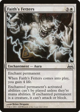 Faith's Fetters [Duel Decks: Divine vs. Demonic] MTG Single Magic: The Gathering  | Multizone: Comics And Games