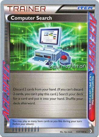 Computer Search (137/149) (American Gothic - Ian Whiton) [World Championships 2013] Pokemon Single Pokémon  | Multizone: Comics And Games