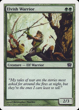 Elvish Warrior [Ninth Edition] MTG Single Magic: The Gathering  | Multizone: Comics And Games