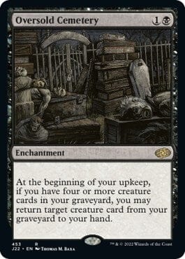 Oversold Cemetery [Jumpstart 2022] MTG Single Magic: The Gathering  | Multizone: Comics And Games