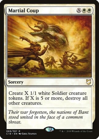 Martial Coup [Commander 2018] MTG Single Magic: The Gathering  | Multizone: Comics And Games