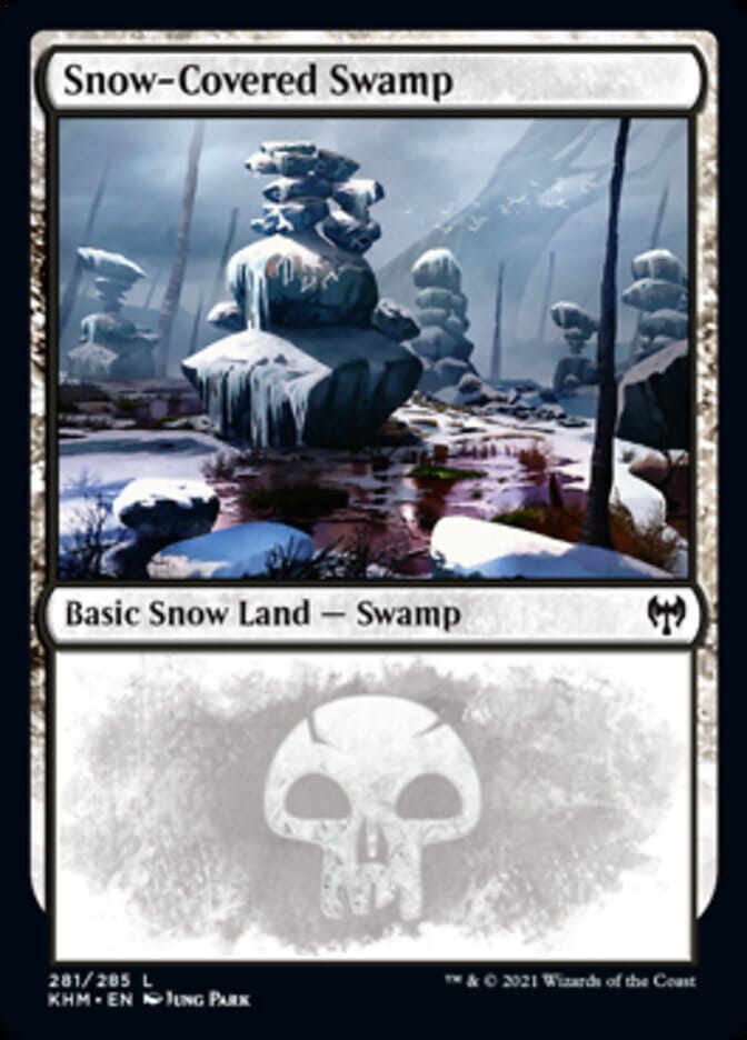 Snow-Covered Swamp (281) [Kaldheim] MTG Single Magic: The Gathering  | Multizone: Comics And Games