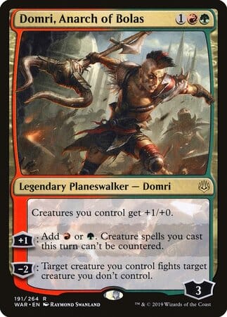 Domri, Anarch of Bolas [War of the Spark] MTG Single Magic: The Gathering  | Multizone: Comics And Games