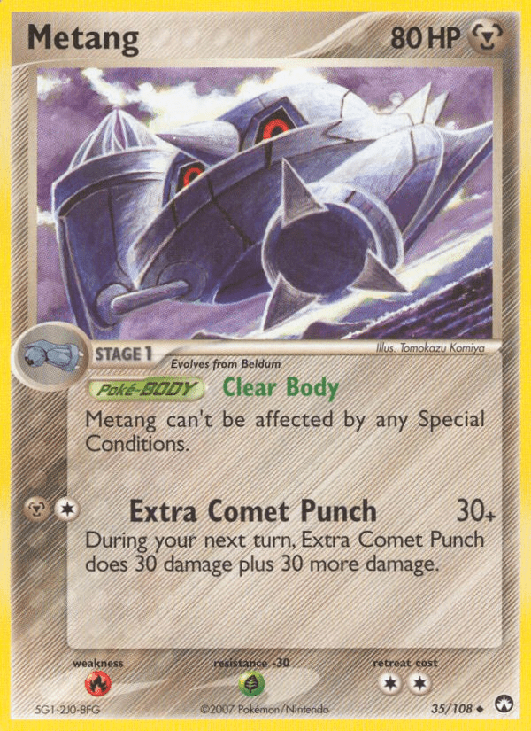 Metang (35/108) [EX: Power Keepers] Pokemon Single Pokémon  | Multizone: Comics And Games