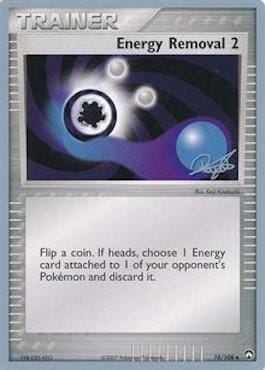 Energy Removal 2 (74/108) (Bliss Control - Paul Atanassov) [World Championships 2008] Pokemon Single Pokémon  | Multizone: Comics And Games