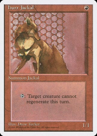 Hurr Jackal [Fourth Edition] MTG Single Magic: The Gathering  | Multizone: Comics And Games