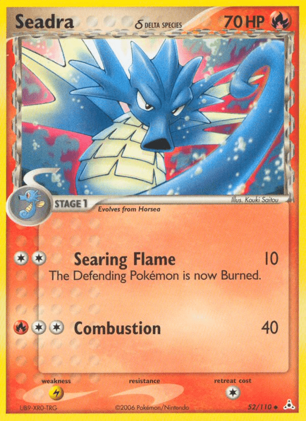 Seadra (52/110) (Delta Species) [EX: Holon Phantoms] Pokemon Single Pokémon  | Multizone: Comics And Games