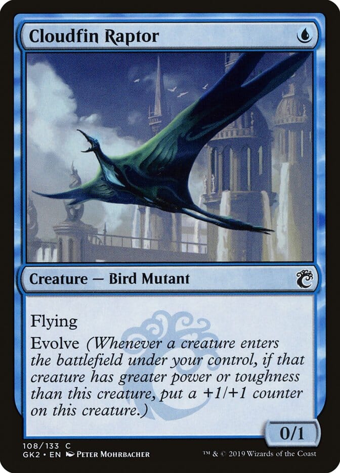 Cloudfin Raptor [Ravnica Allegiance Guild Kit] MTG Single Magic: The Gathering  | Multizone: Comics And Games