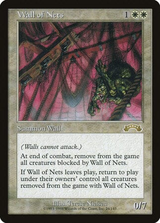 Wall of Nets [Exodus] MTG Single Magic: The Gathering  | Multizone: Comics And Games