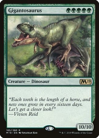 Gigantosaurus [Core Set 2019] MTG Single Magic: The Gathering  | Multizone: Comics And Games