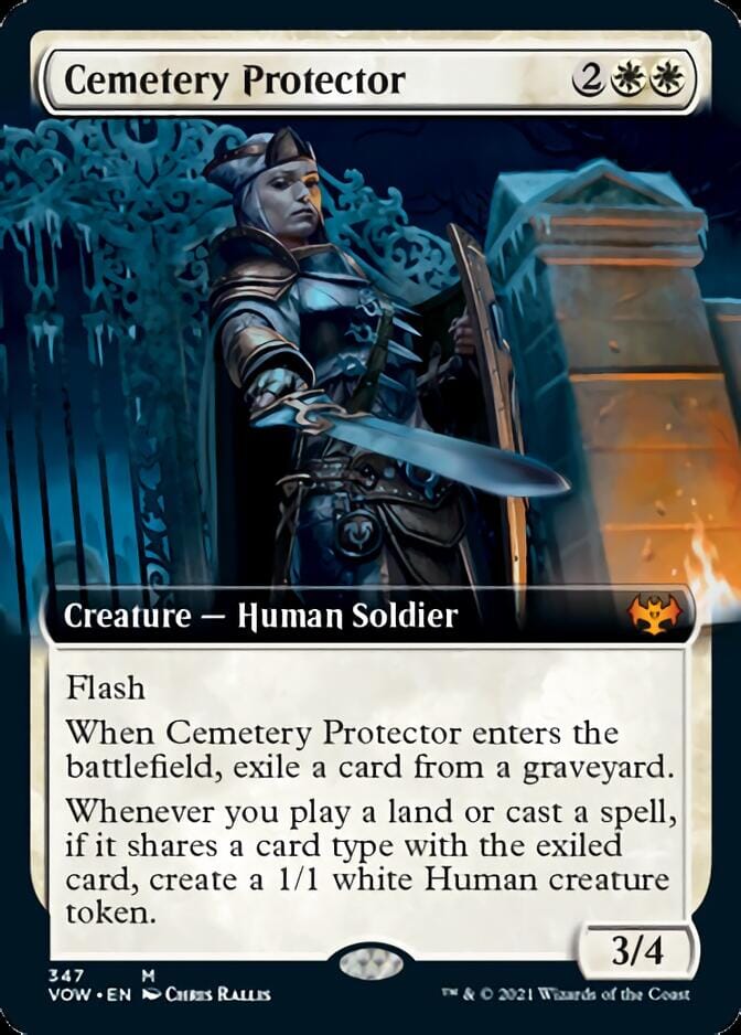 Cemetery Protector (Extended) [Innistrad: Crimson Vow] MTG Single Magic: The Gathering  | Multizone: Comics And Games