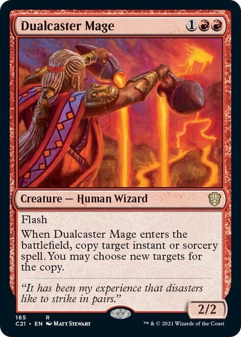 Dualcaster Mage [Commander 2021] MTG Single Magic: The Gathering  | Multizone: Comics And Games