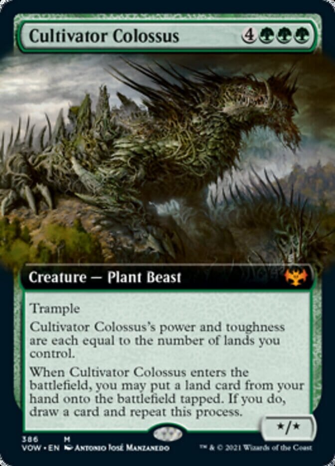 Cultivator Colossus (Extended) [Innistrad: Crimson Vow] MTG Single Magic: The Gathering  | Multizone: Comics And Games