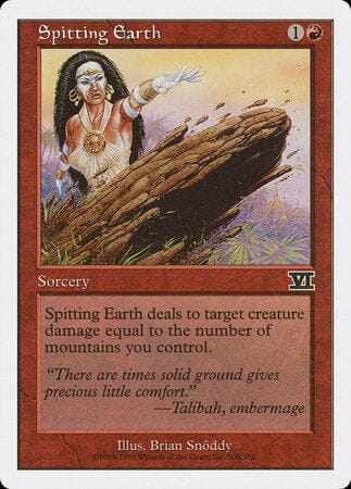 Spitting Earth [Classic Sixth Edition] MTG Single Magic: The Gathering  | Multizone: Comics And Games