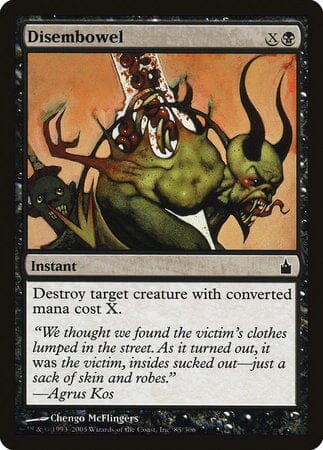 Disembowel [Ravnica: City of Guilds] MTG Single Magic: The Gathering  | Multizone: Comics And Games