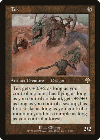 Tek [Invasion] MTG Single Magic: The Gathering  | Multizone: Comics And Games