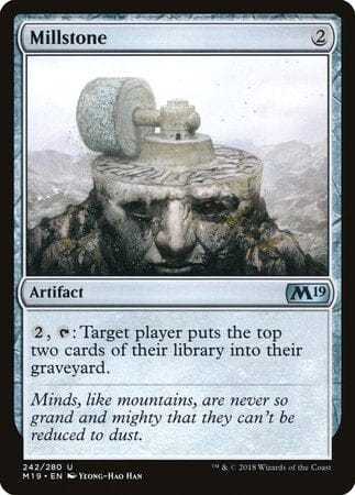 Millstone [Core Set 2019] MTG Single Magic: The Gathering  | Multizone: Comics And Games