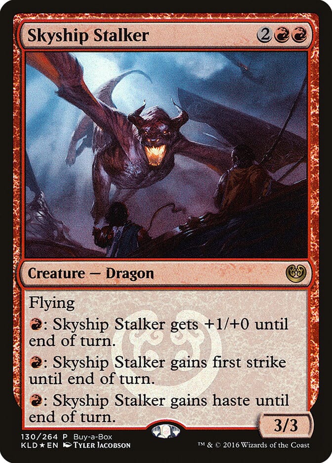 Skyship Stalker (Buy-A-Box) [Kaladesh Promos] MTG Single Magic: The Gathering  | Multizone: Comics And Games