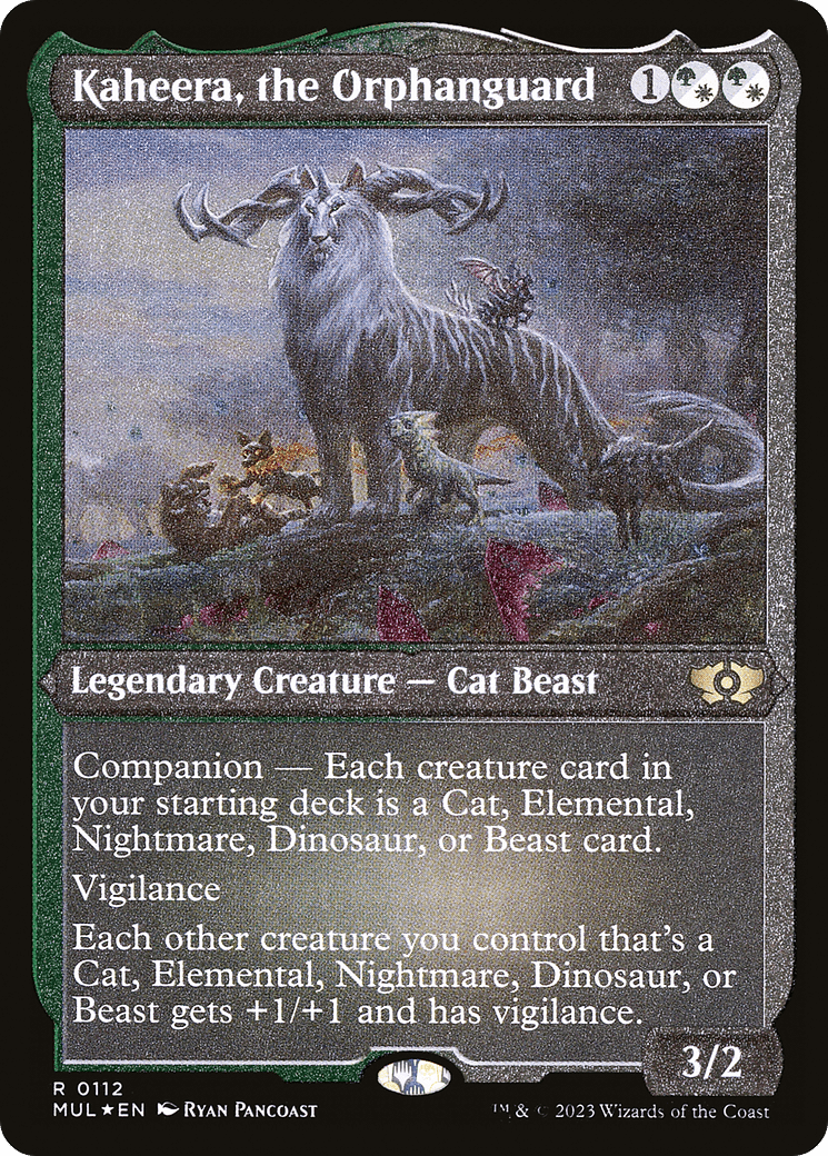 Kaheera, the Orphanguard (Foil Etched) [Multiverse Legends] MTG Single Magic: The Gathering  | Multizone: Comics And Games