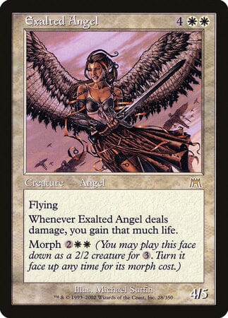 Exalted Angel [Onslaught] MTG Single Magic: The Gathering  | Multizone: Comics And Games