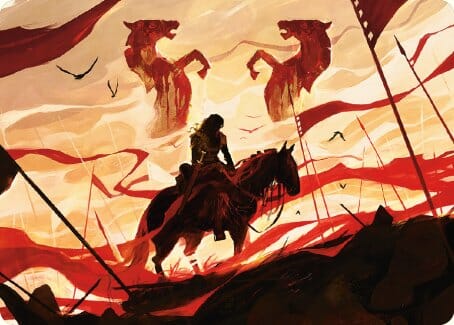 Merry, Esquire of Rohan Art Card [The Lord of the Rings: Tales of Middle-earth Art Series] MTG Single Magic: The Gathering  | Multizone: Comics And Games
