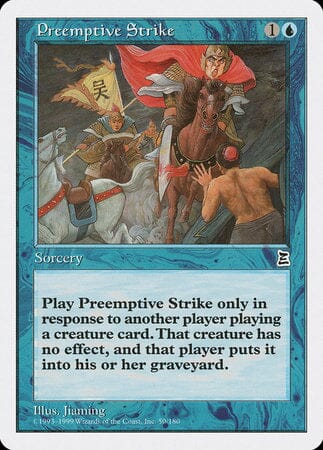 Preemptive Strike [Portal Three Kingdoms] MTG Single Magic: The Gathering  | Multizone: Comics And Games