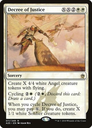 Decree of Justice [Masters 25] MTG Single Magic: The Gathering  | Multizone: Comics And Games